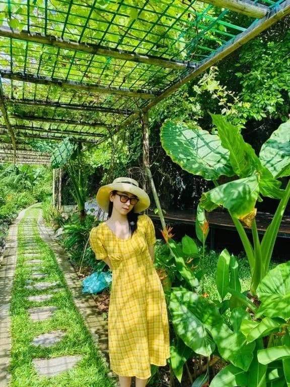 Vườn sinh thái xanh mát