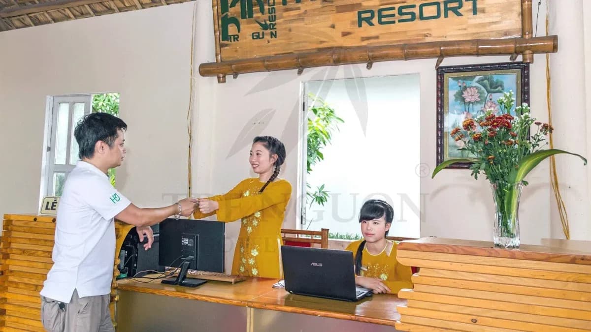 Lễ tân & dịch vụ 24/7