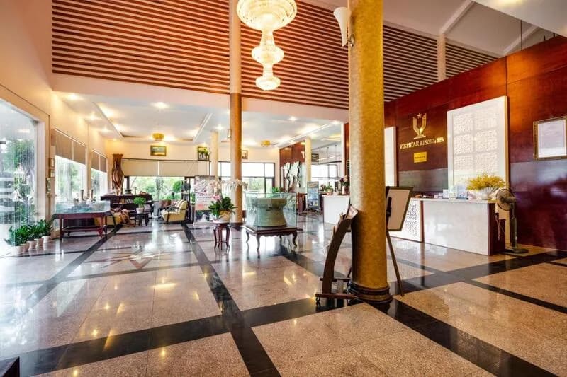 Sảnh đón tiếp sang trọng