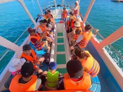 Tàu đáy kính ngắm san hô