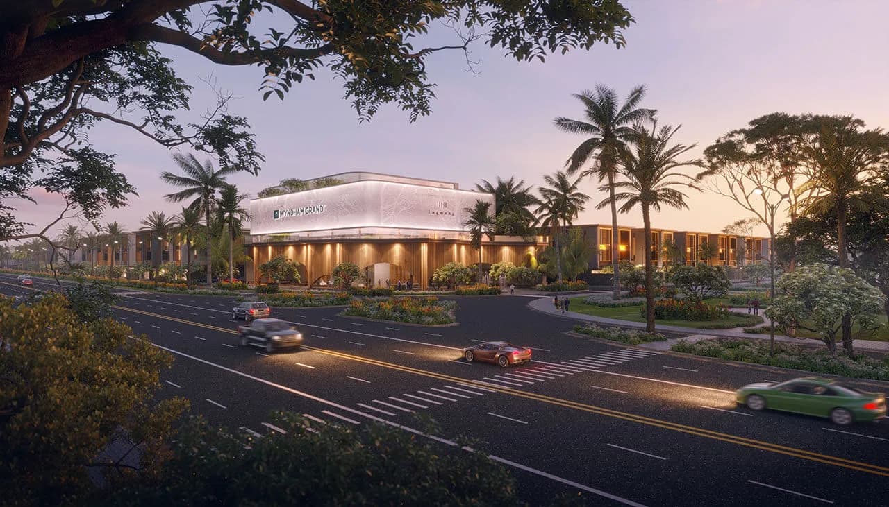 Sảnh đón Wyndham Grand