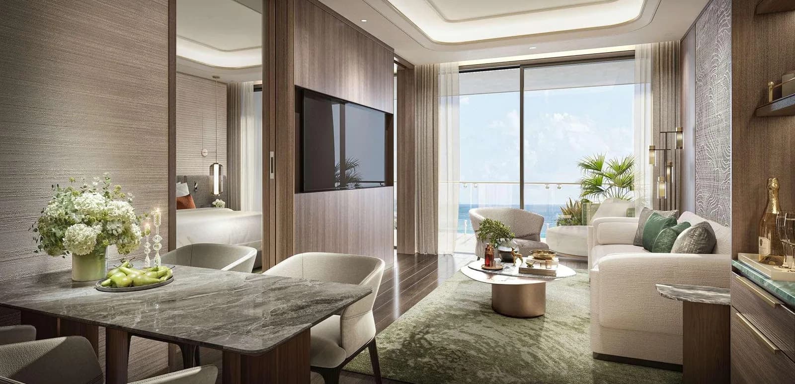 Căn hộ nghỉ dưỡng hướng biển