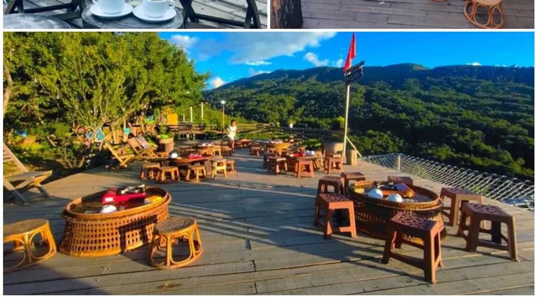 Sân hiên gỗ 50m²