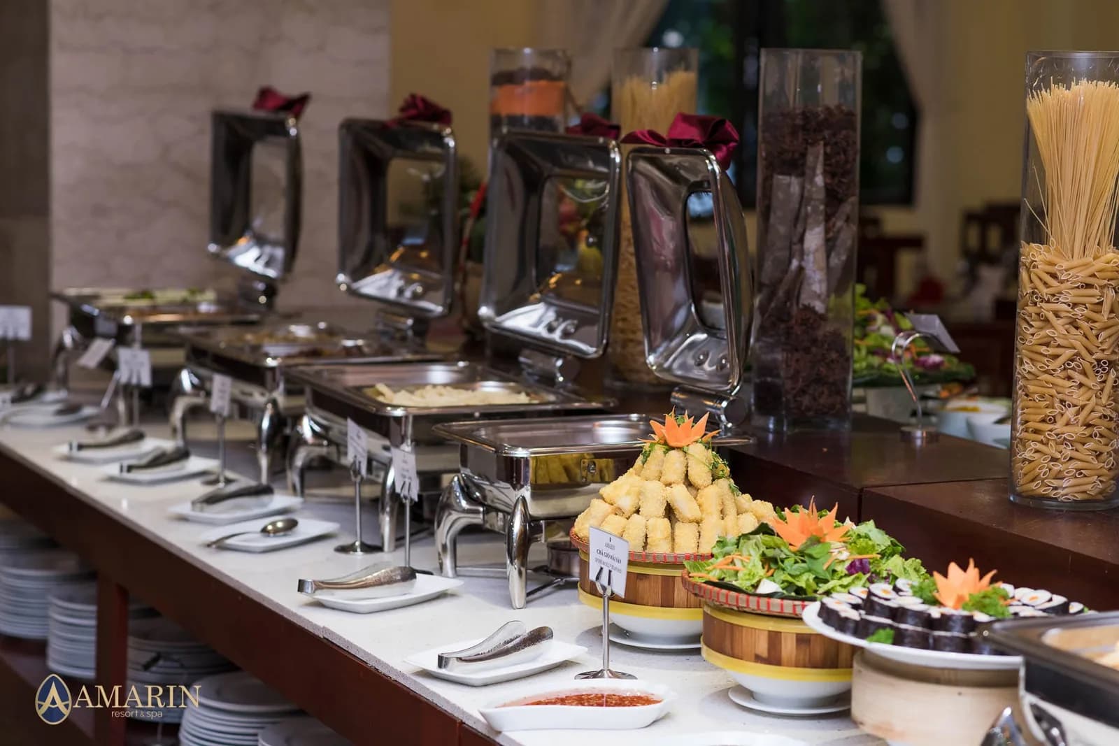Buffet sáng đa dạng