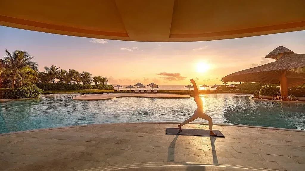 Yoga & Spa đón bình minh