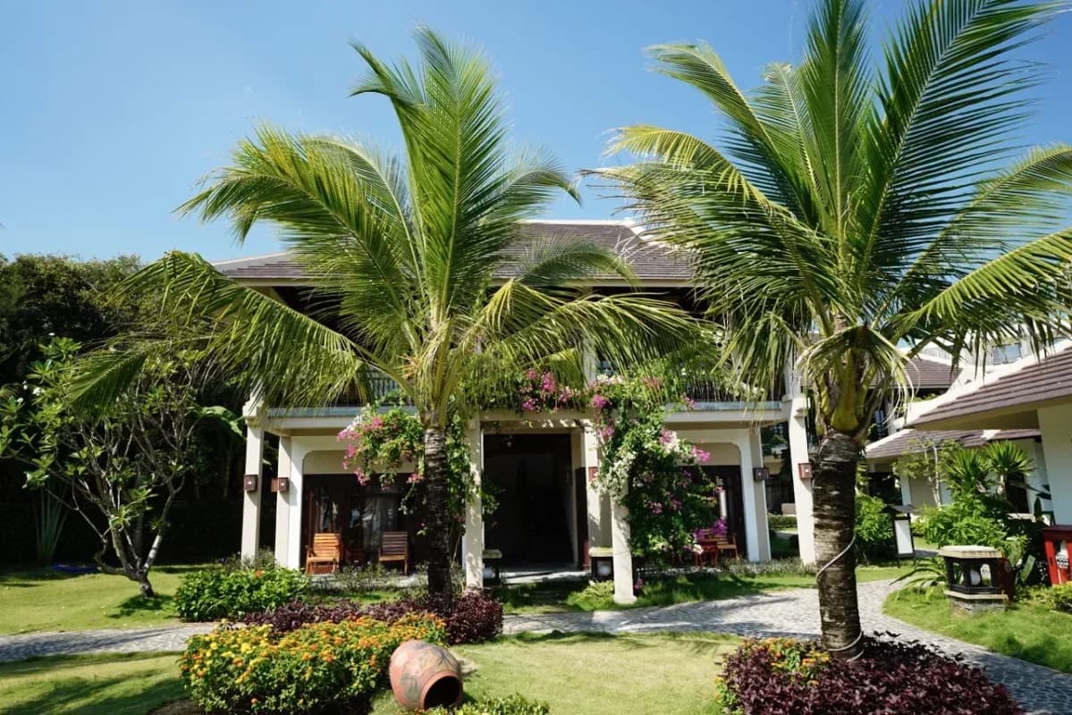 Sân vườn nhiệt đới