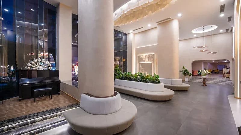 Sảnh lounge sang trọng