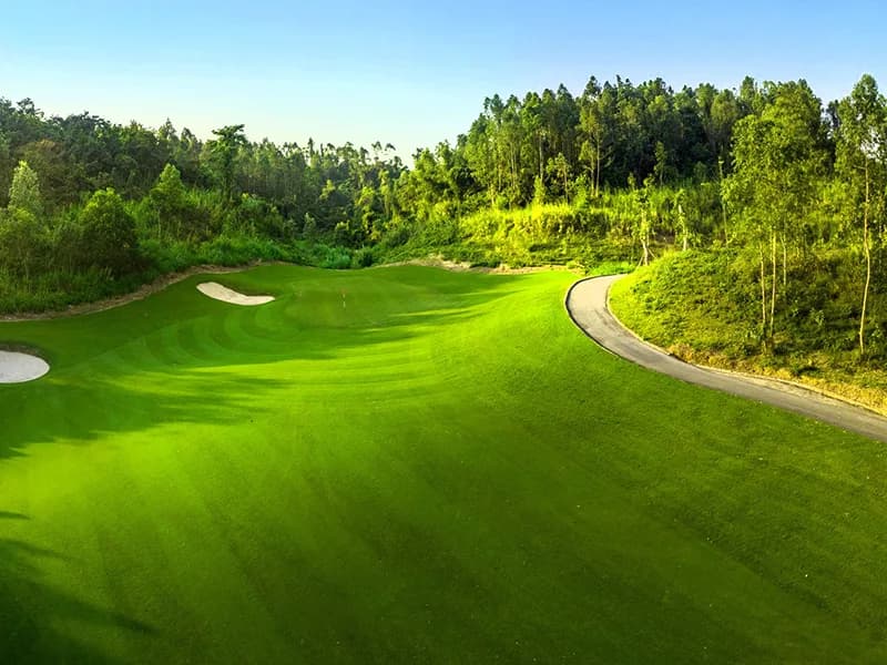 Green & fairway ven biển