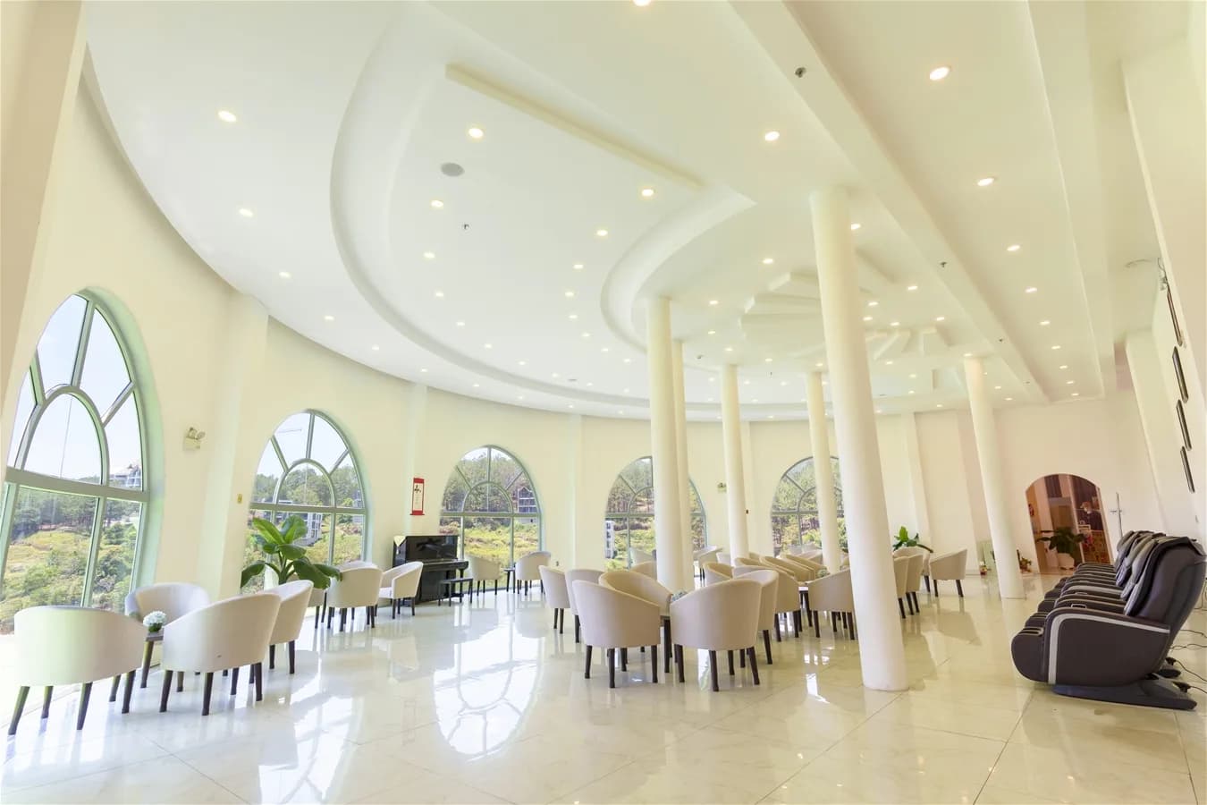 Sảnh thư giãn & ghế massage