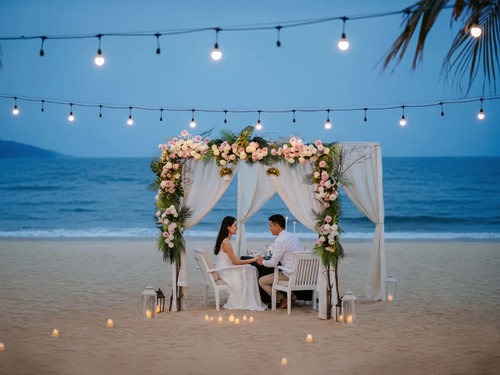 Tiệc tối lãng mạn bên biển