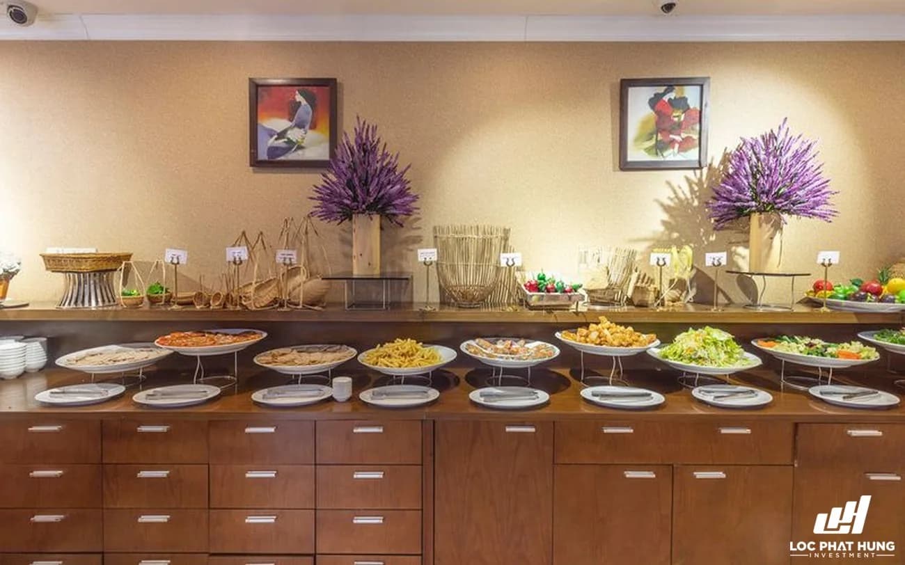 Buffet sáng phong phú