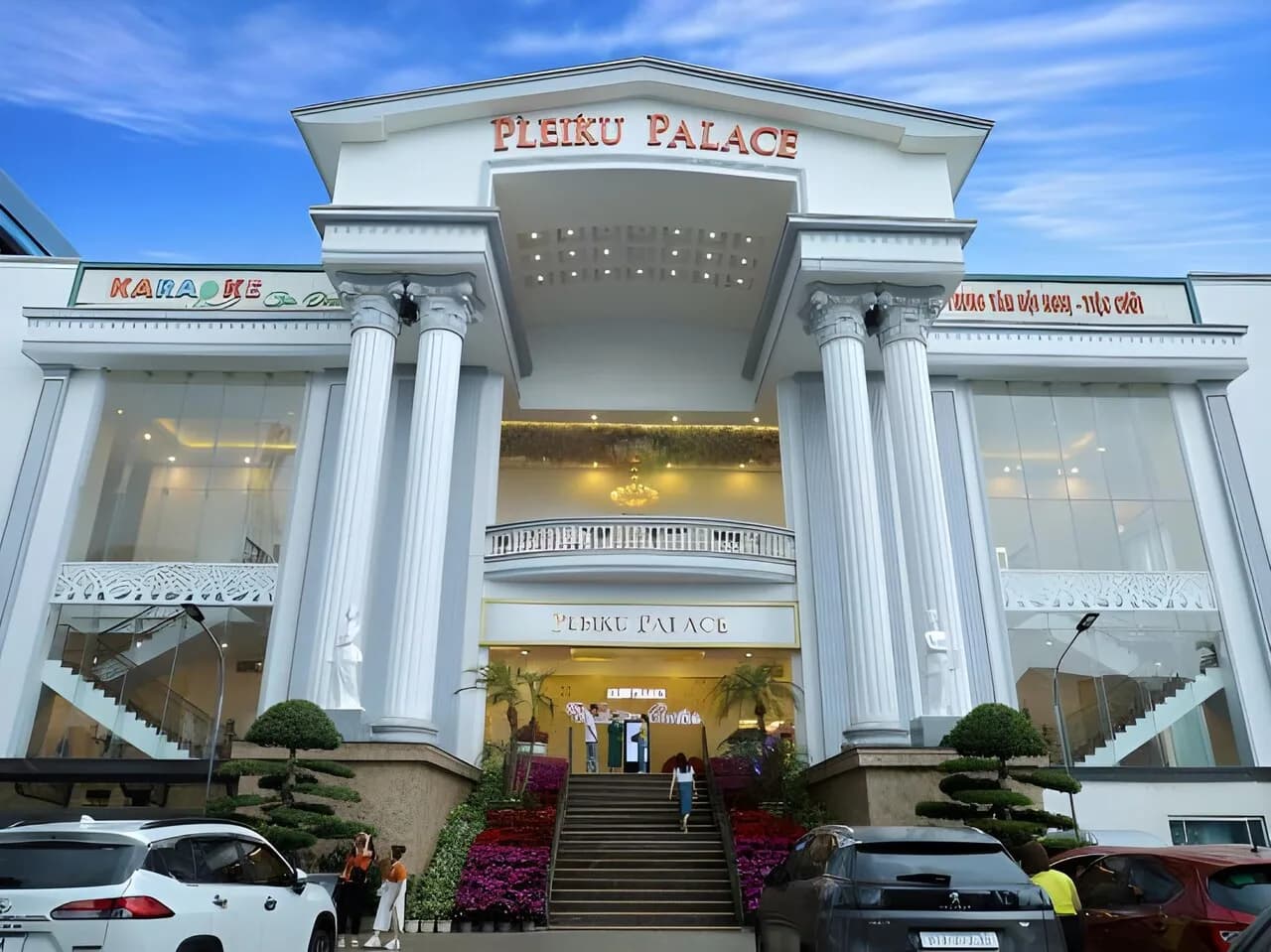 Khuôn viên sân vườn thư giãn