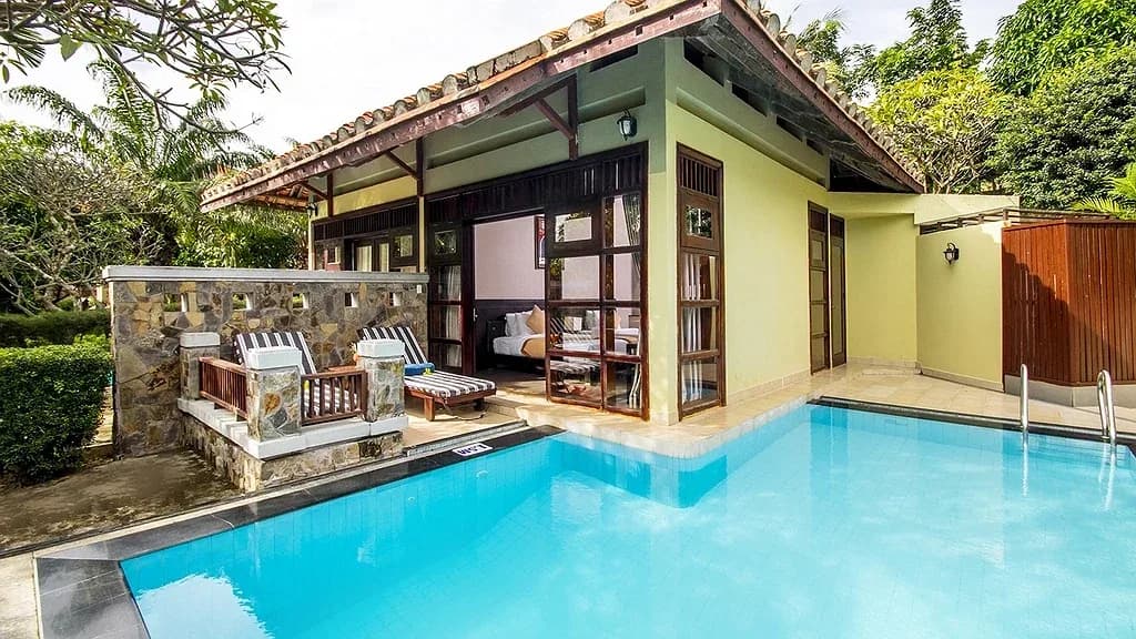 Combo gia đình villa hồ bơi