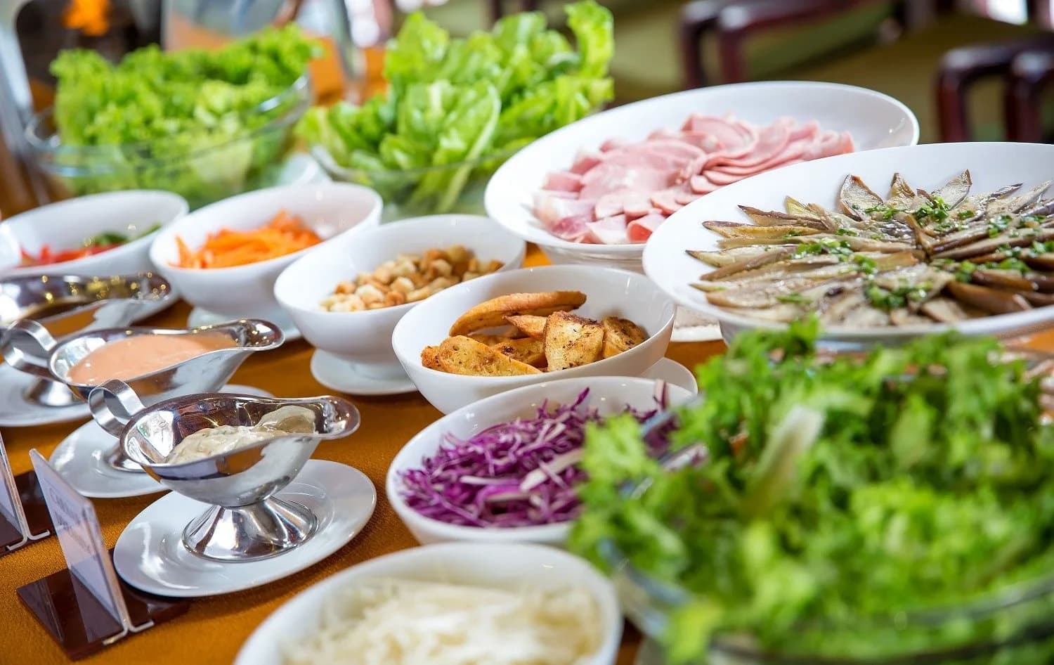 Buffet sáng phong phú