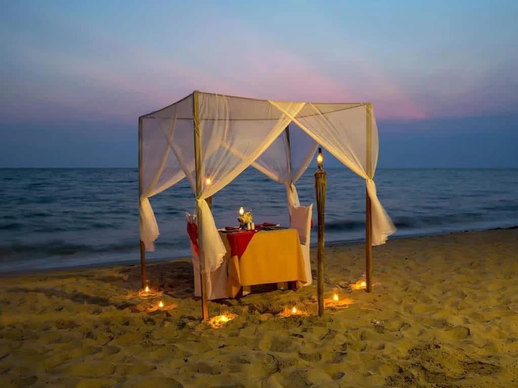 Honeymoon lãng mạn bên biển