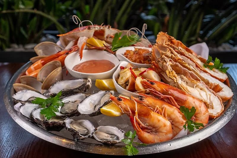 Buffet hải sản tươi