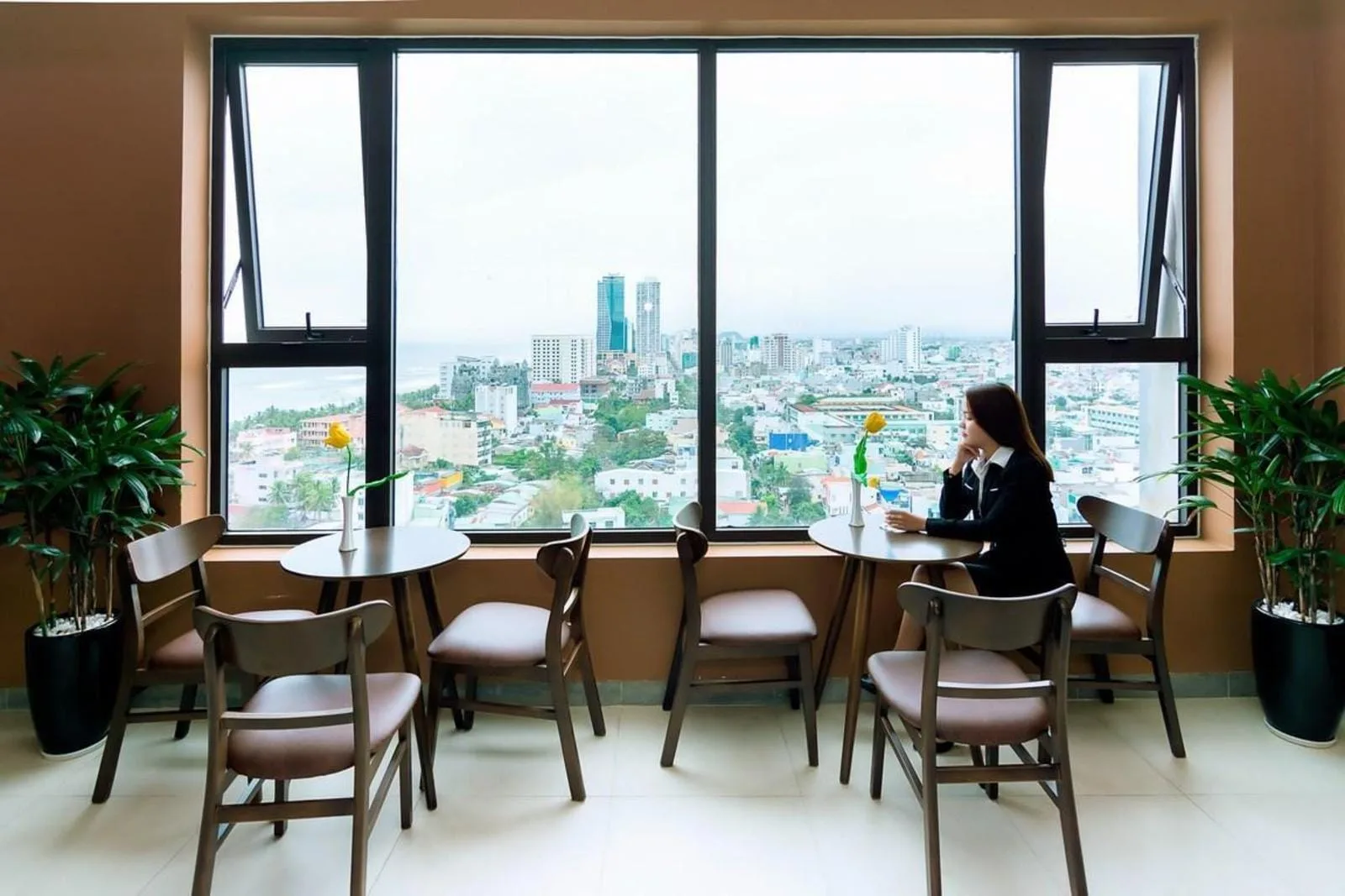 Góc cà phê tầng cao