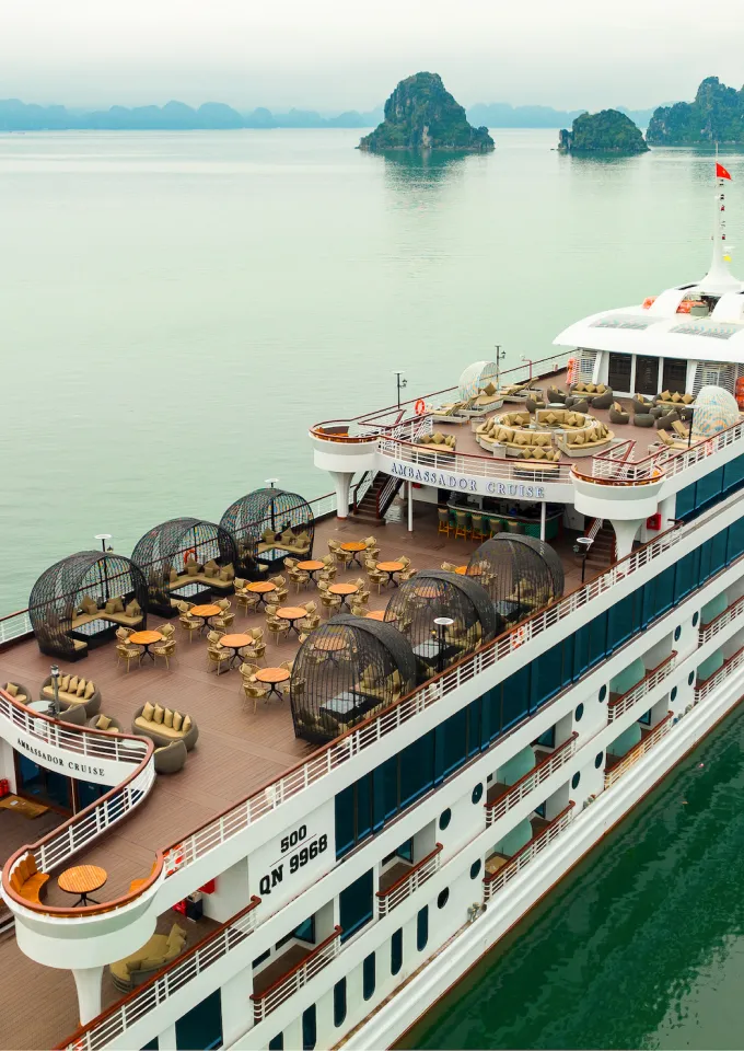Du thuyền Ambassador Day Cruise – Tiện ích 2