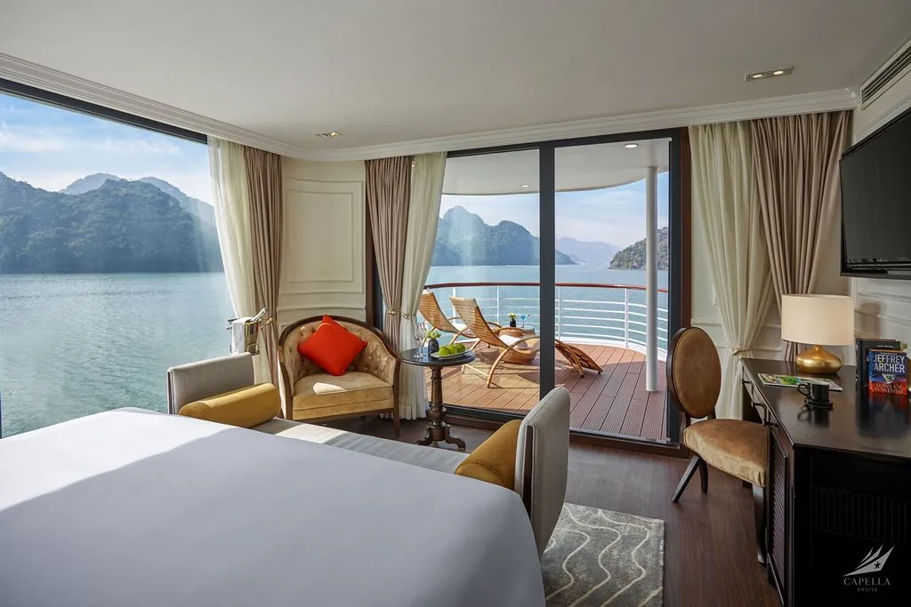 Du thuyền Capella – Cabin Sky Terrace Suite