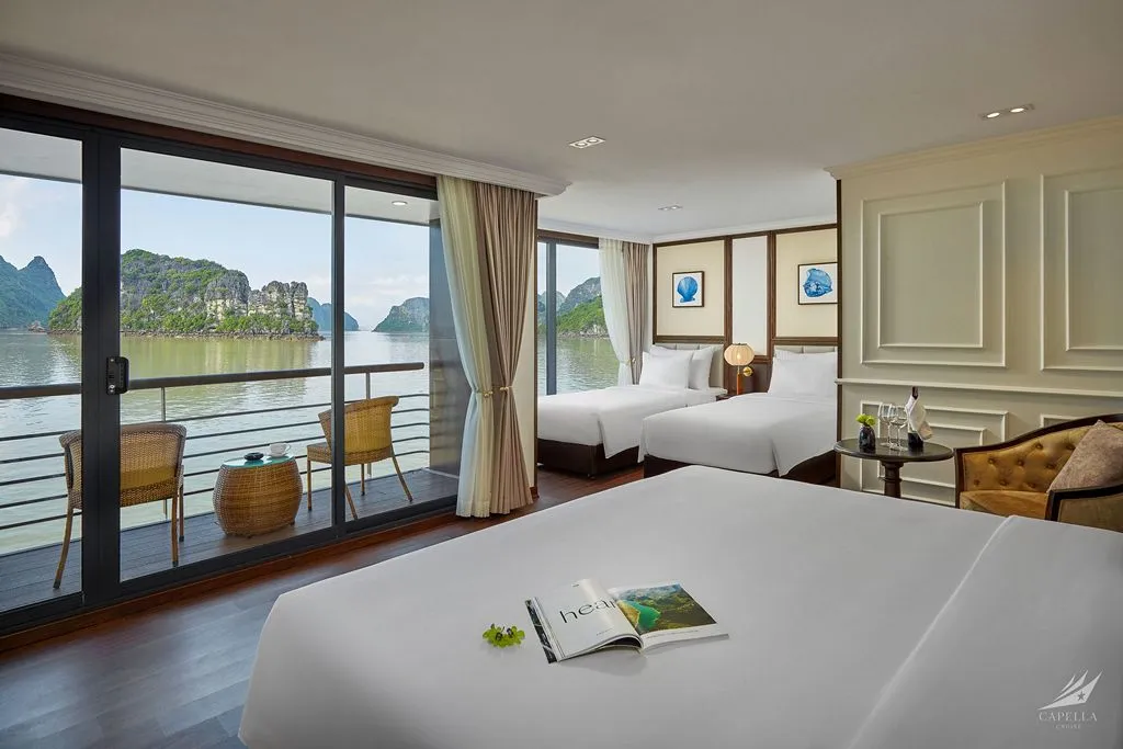 Cabin Sky Family Suite – Du thuyền Capella