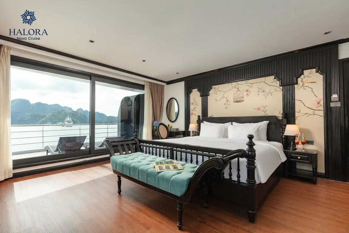 Du thuyền Halora Nova – Cabin Halora Suite