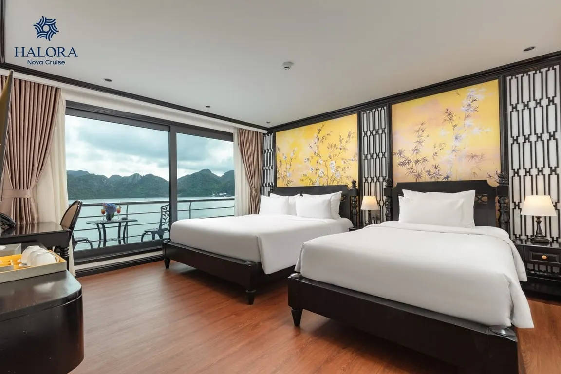 Du thuyền Halora Nova – Cabin Premium Balcony