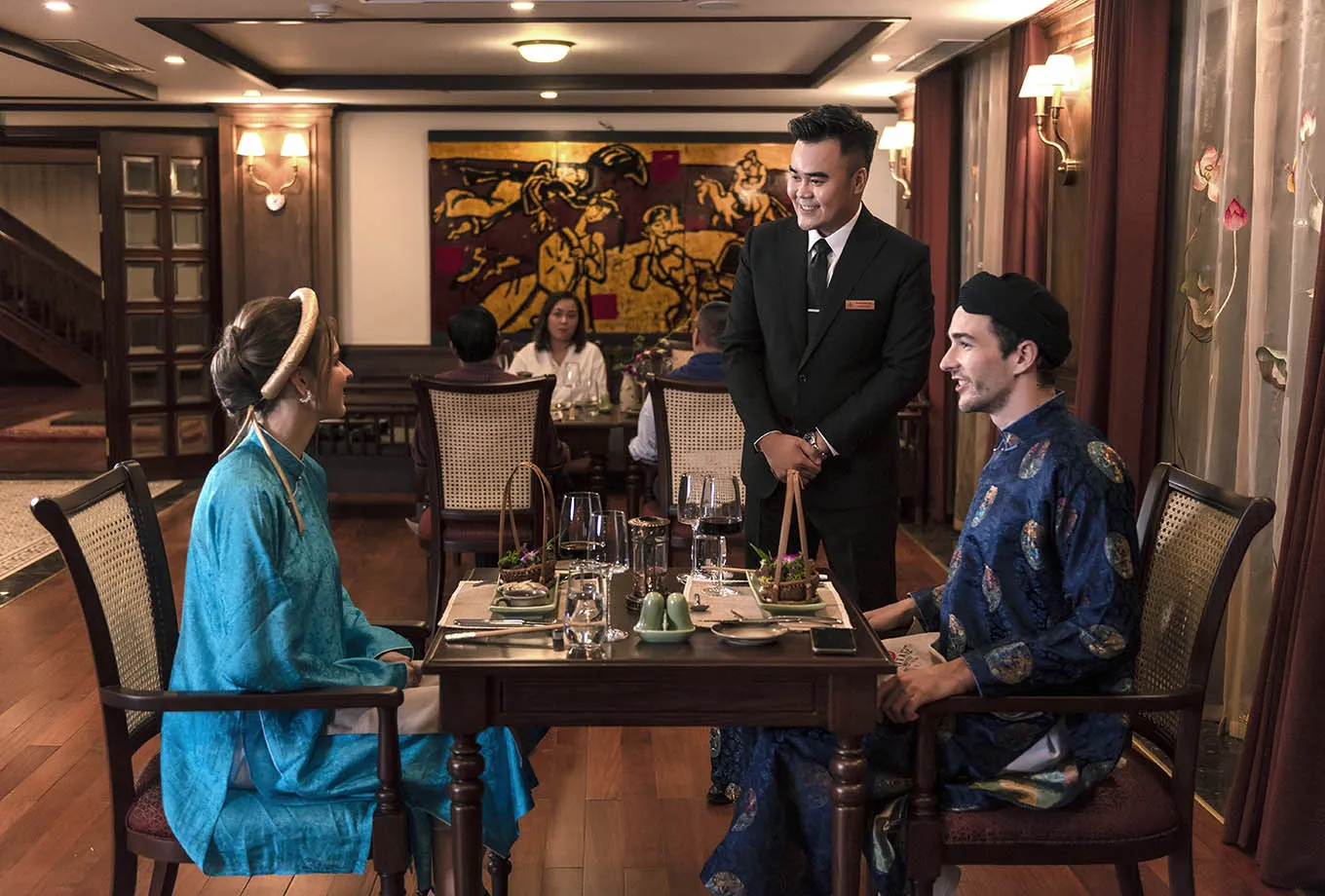 Du thuyền Heritage Bình Chuẩn – Nhà hàng & ẩm thực 2