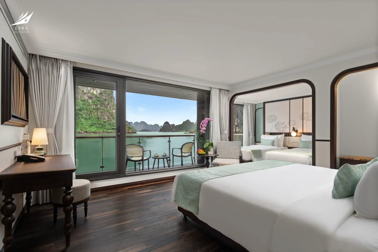 Cabin Oasis Family Suite – Du thuyền Lyra Grandeur