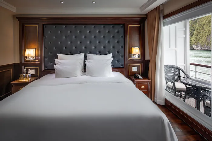 Du thuyền Paradise Elegance – Cabin Deluxe Balcony