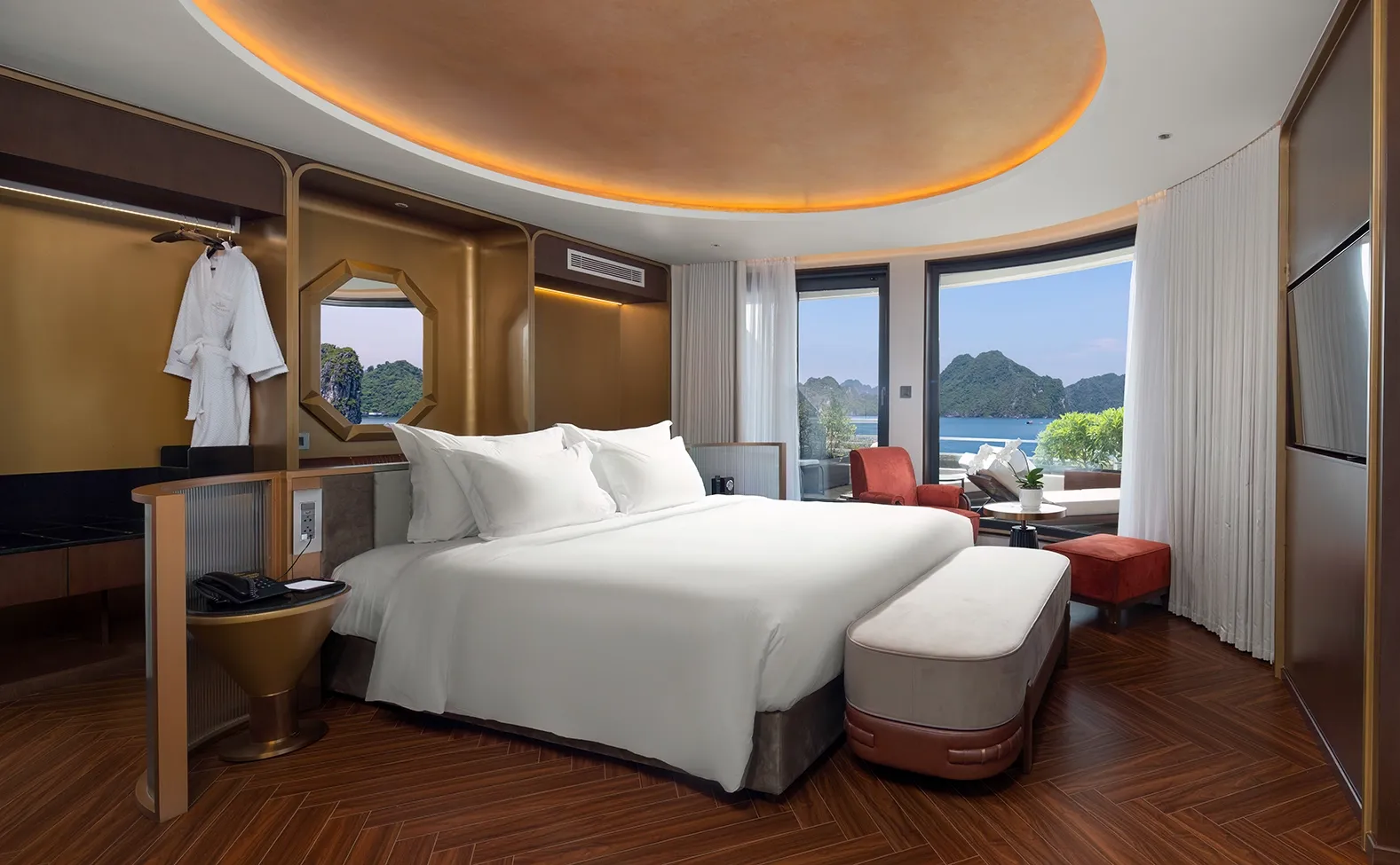 Cabin Captain Suite – Du thuyền Sea Stars