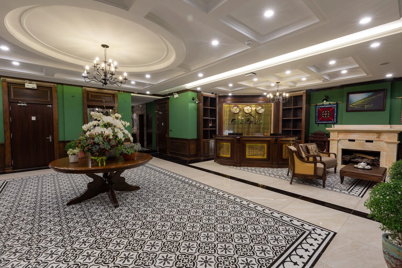 Sảnh lễ tân