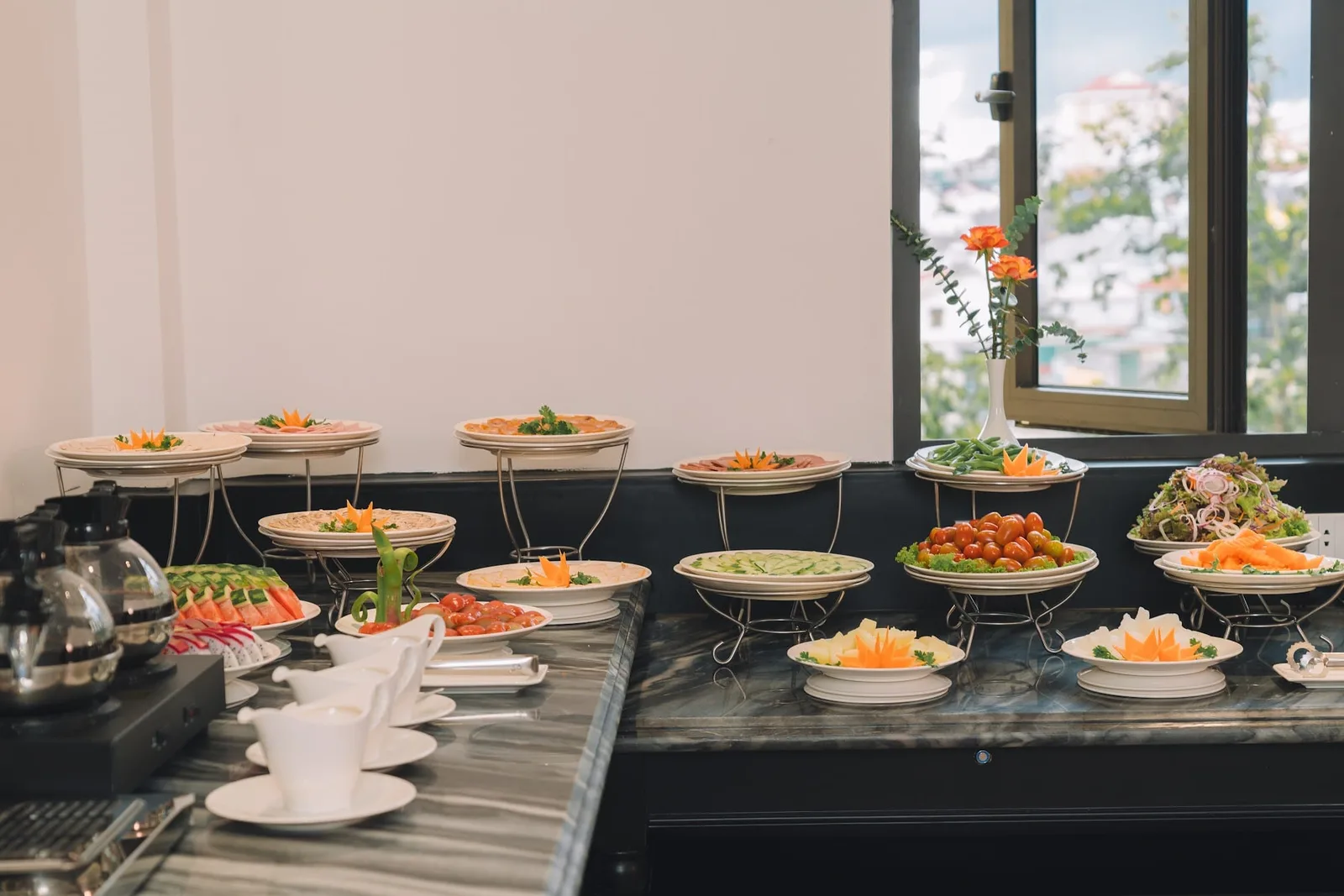 Buffet sáng đổi món