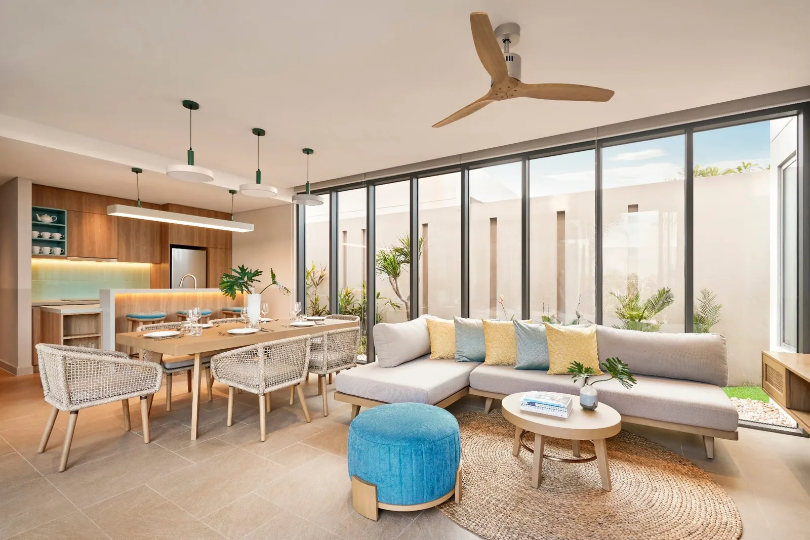 3-Bedroom Garden View Duplex Pool Villa