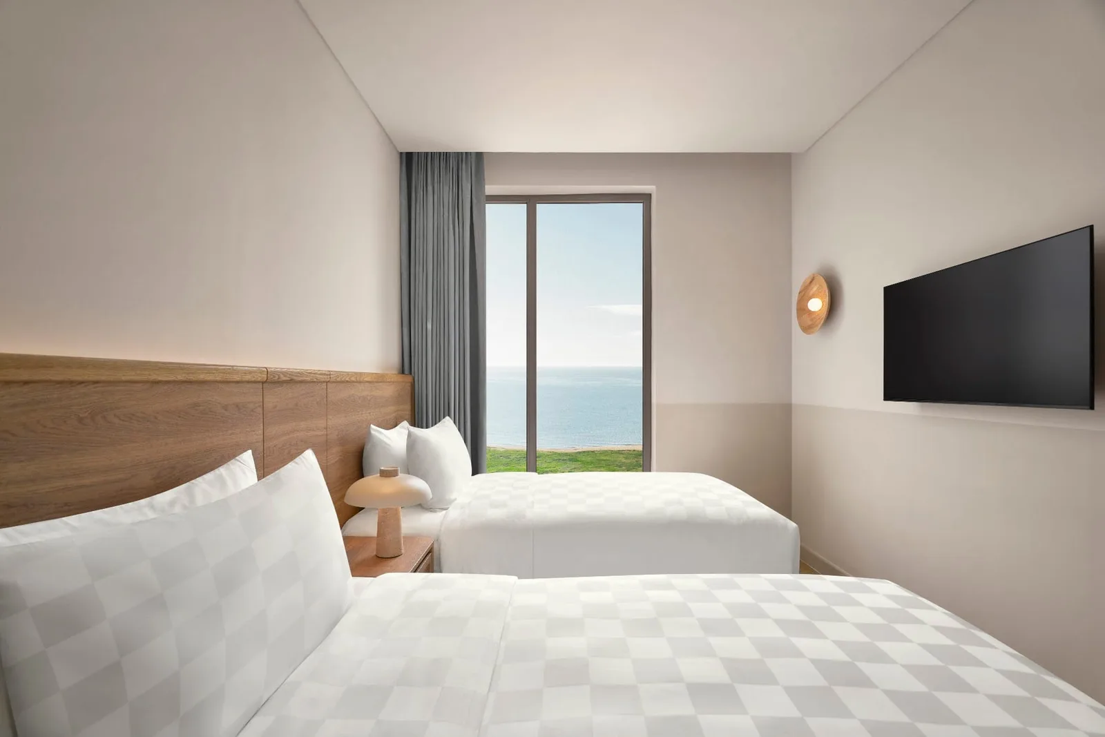 2-Bedroom Deluxe Ocean View Residence with Balcony