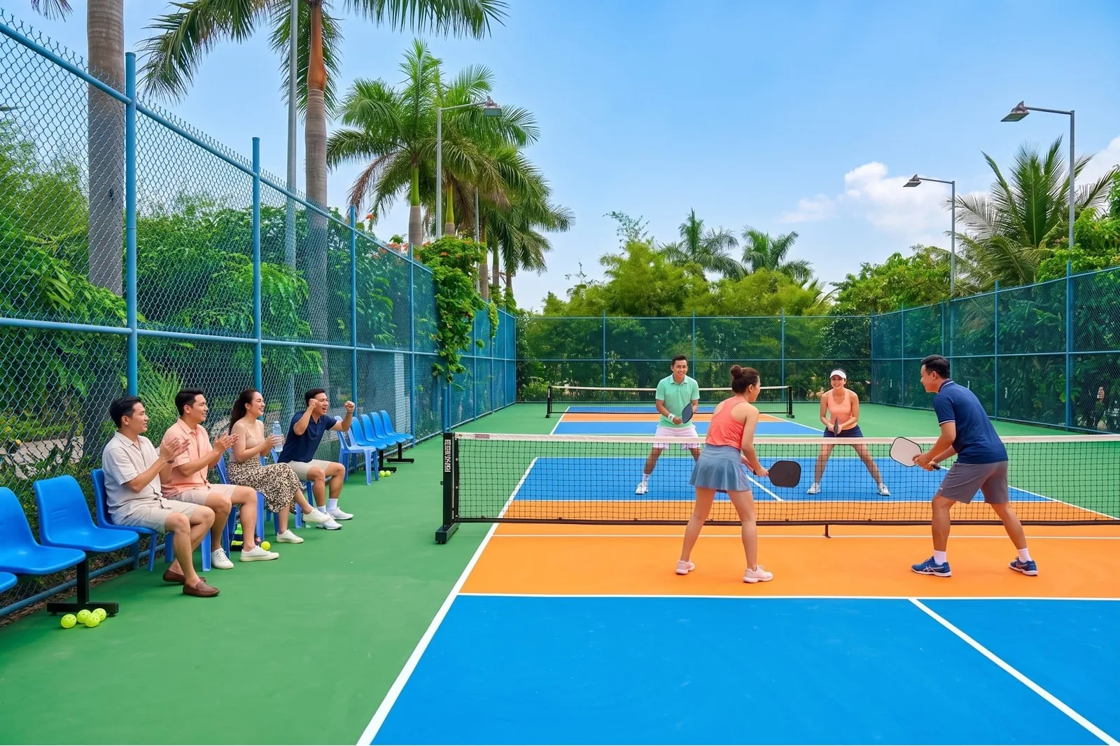 Sân pickleball