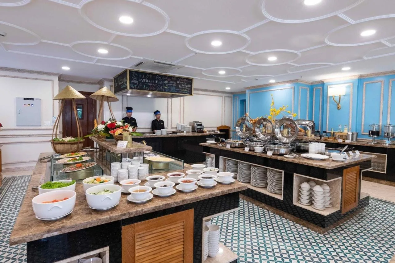 Buffet sáng tại nhà hàng