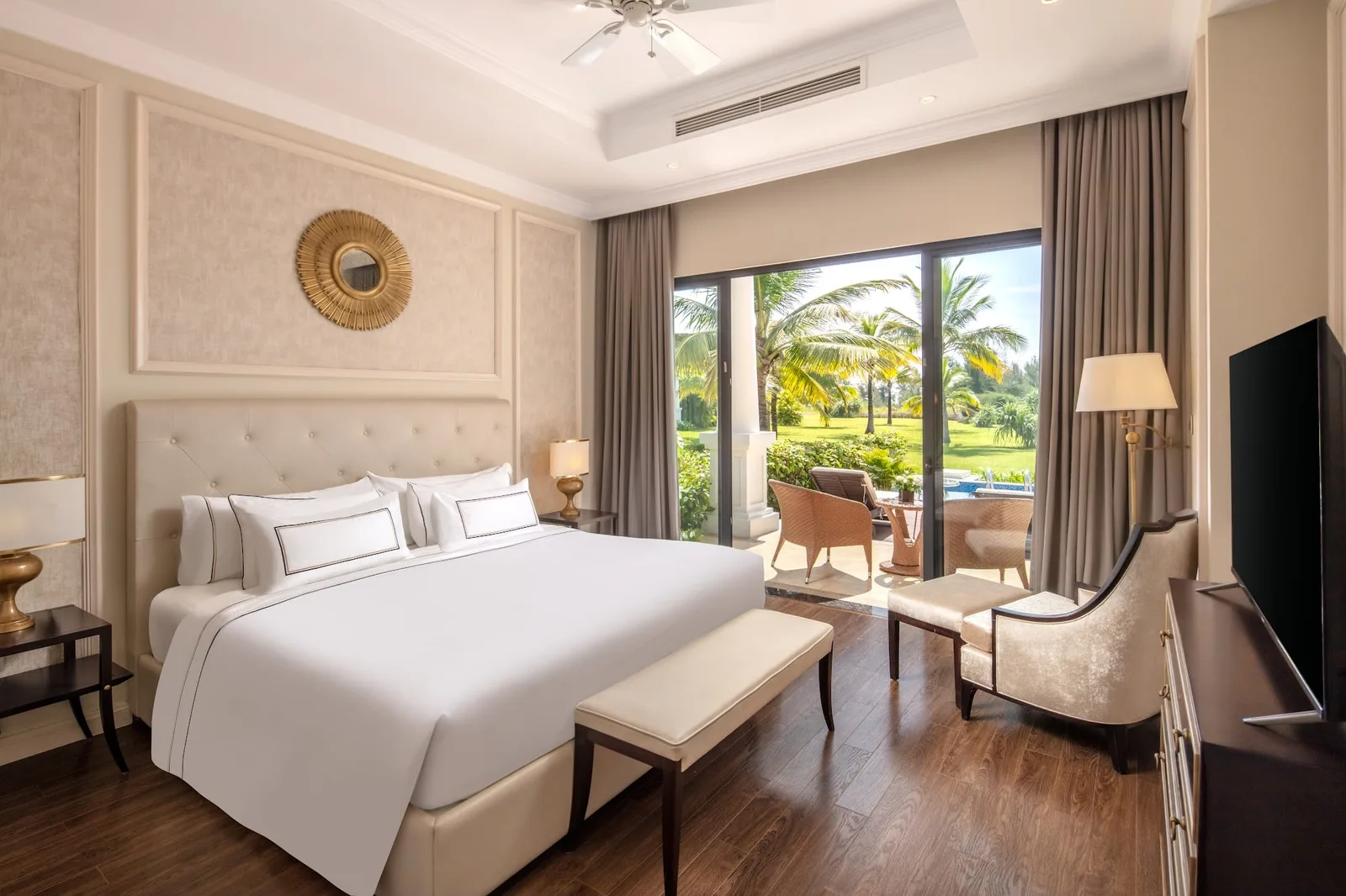 Villa 1 phòng ngủ có hồ bơi riêng