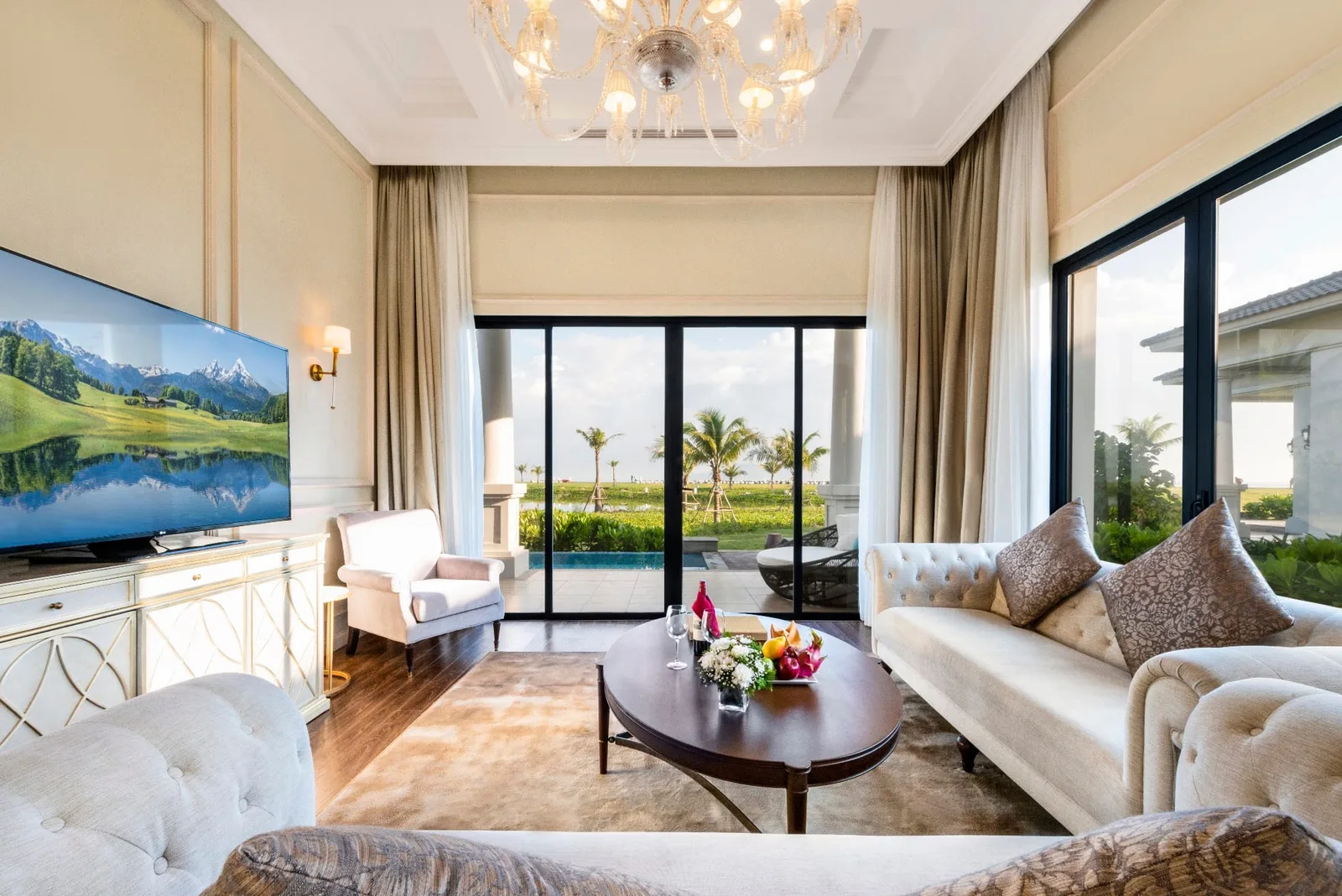 Villa 2 phòng ngủ có hồ bơi riêng
