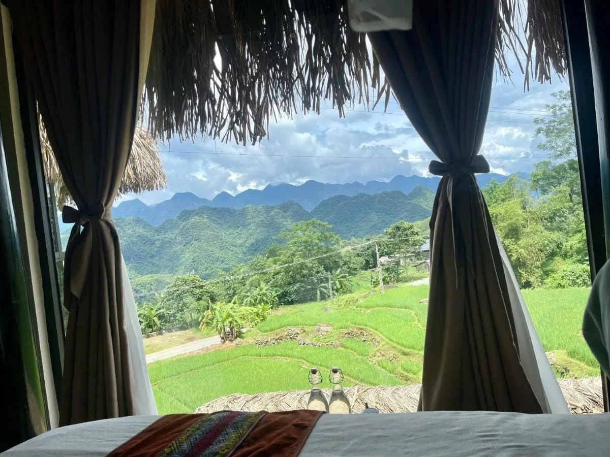 Rice Field View Triple Room