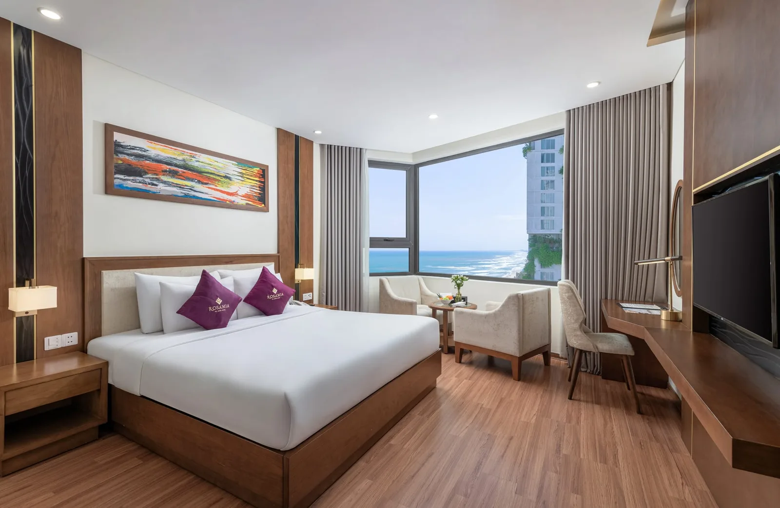 Deluxe hướng biển một phần (Double/Twin)