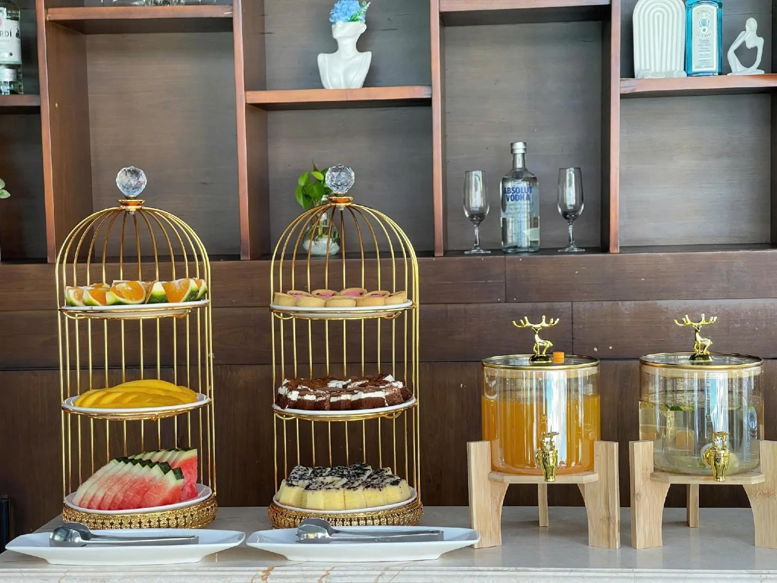 Quầy bánh trái cây