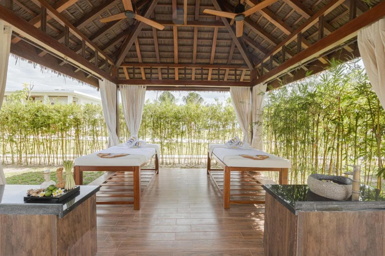 Spa giữa vườn tre