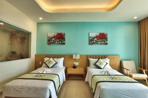 Standard Triple (2 giường đơn + nệm futon)