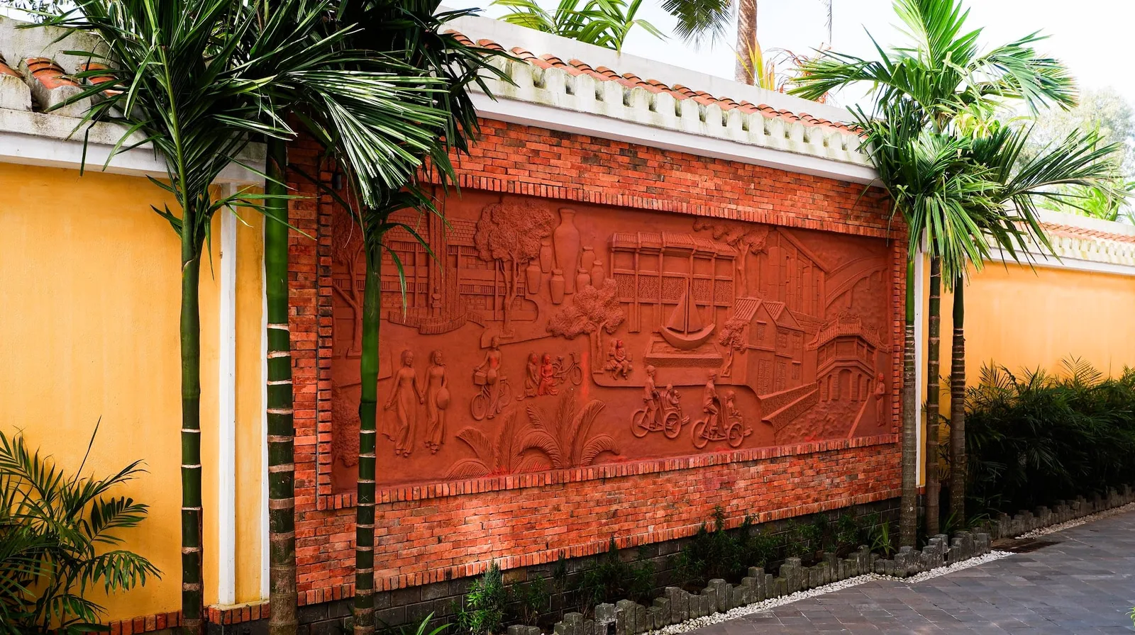 Đường văn hoá trong khuôn viên