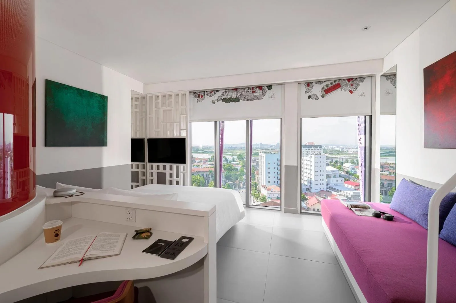 Deluxe 1 giường King hướng thành phố